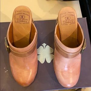 Leather Clogs by lucky brand